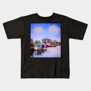 Seagulls of Peggys Cove Kids T-Shirt